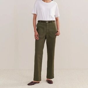 Jenni Kayne Relaxed Olive Green Army Pant | Size 4